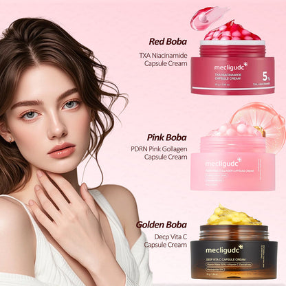 Final 3 Hours: 70%OFF🔥 Mix & Match Boba Cream Set | Brighter, Smoother Skin in 2 Weeks
